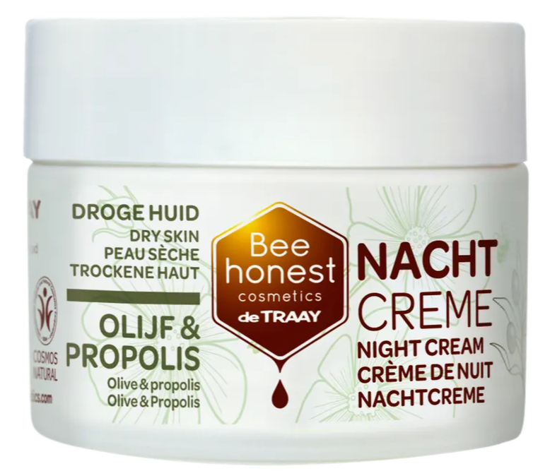 Bee Honest Olijf & Propolis Nachtcrème