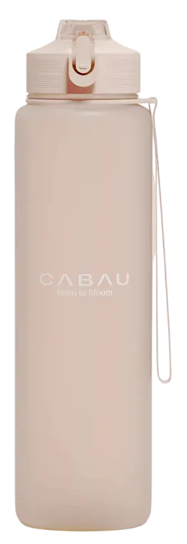 Cabau Drink To Bloom Waterfles Beige