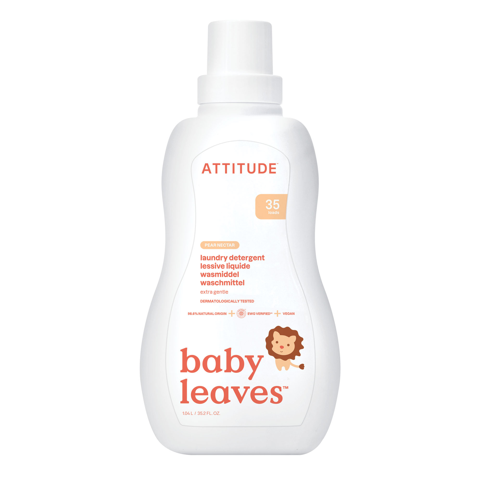 Attitude Little Ones Laundry Detergent Pear Nectar