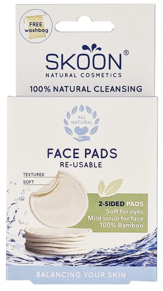 Skoon Re-Usable Face Pads
