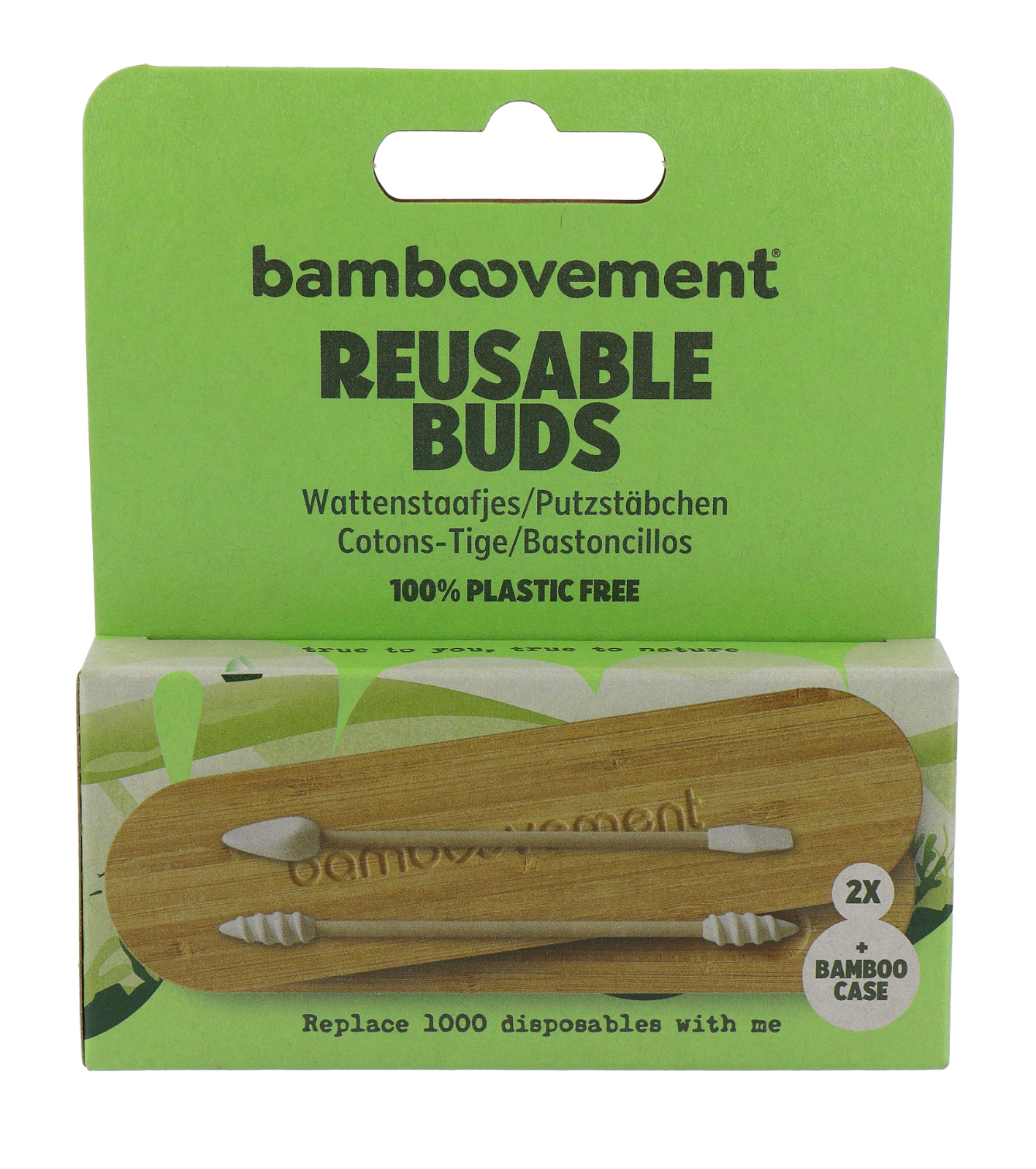 Bamboovement Herbruikbare Wattenstaafjes