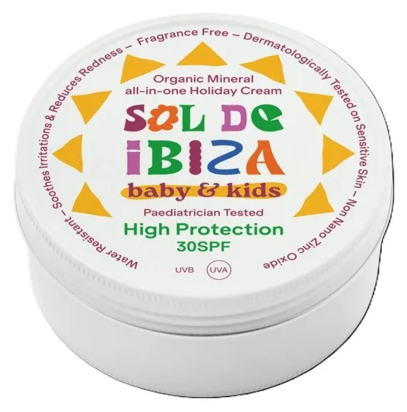 Sol De Ibiza SPF30 Baby & Kids Holiday Cream