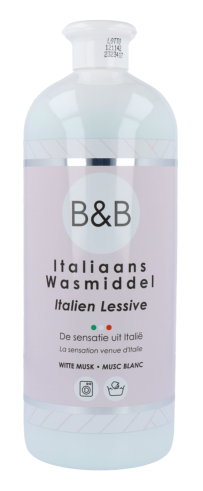 B&B Italiaans Wasparfum - Wasmiddel Witte Musk