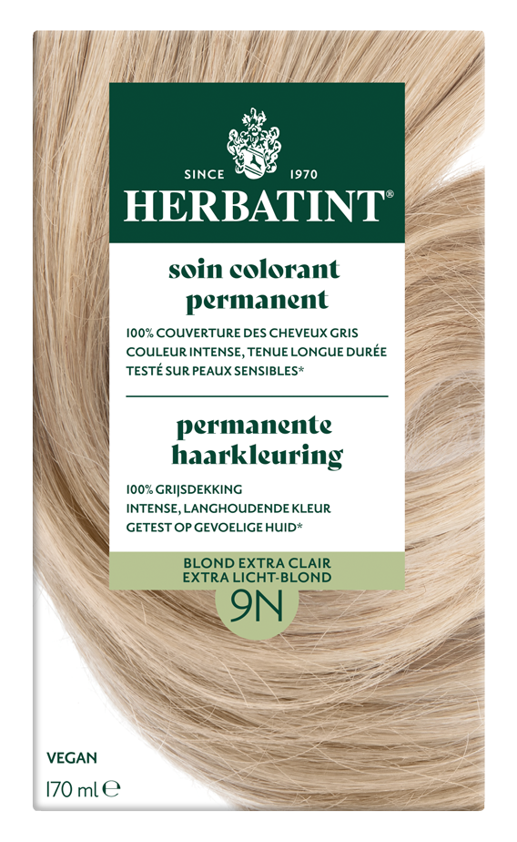 Herbatint Permanente Haarkleuring 9N Extra Lichtblond