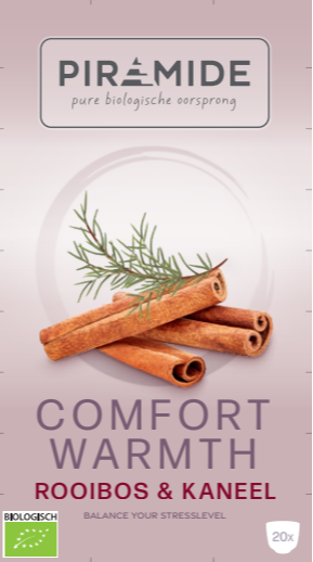 Piramide Comfort Warmth Rooibos & Kaneel Thee