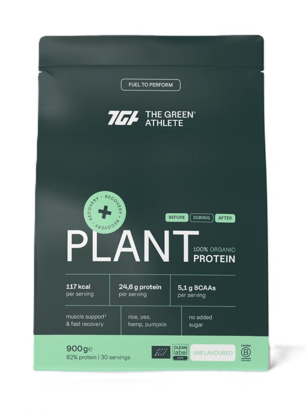 The Green Athlete Plant Protein Unflavoured Bio