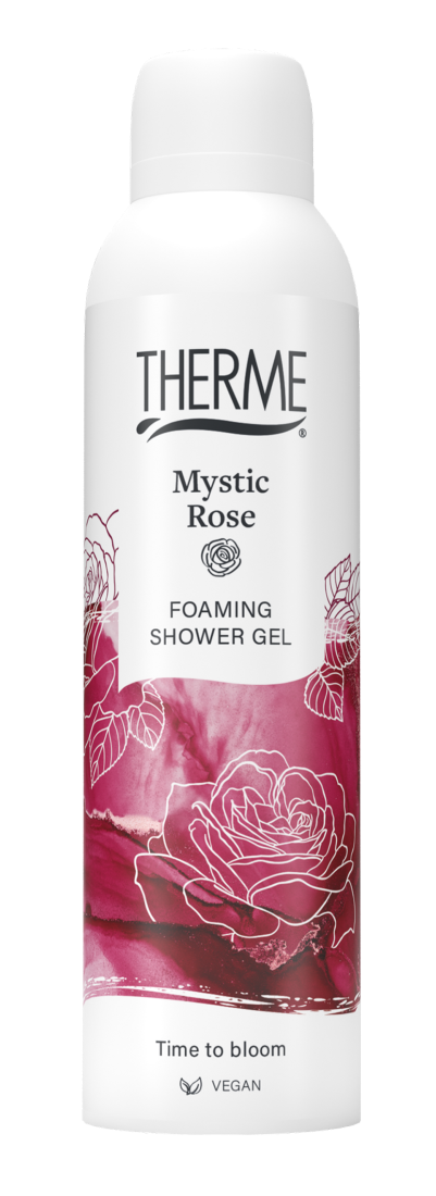 Therme Mystic Rose Foaming Shower Gel