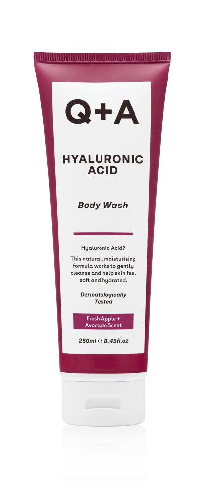 Q+A Hyaluronic Acid Body Wash Apple Avocado