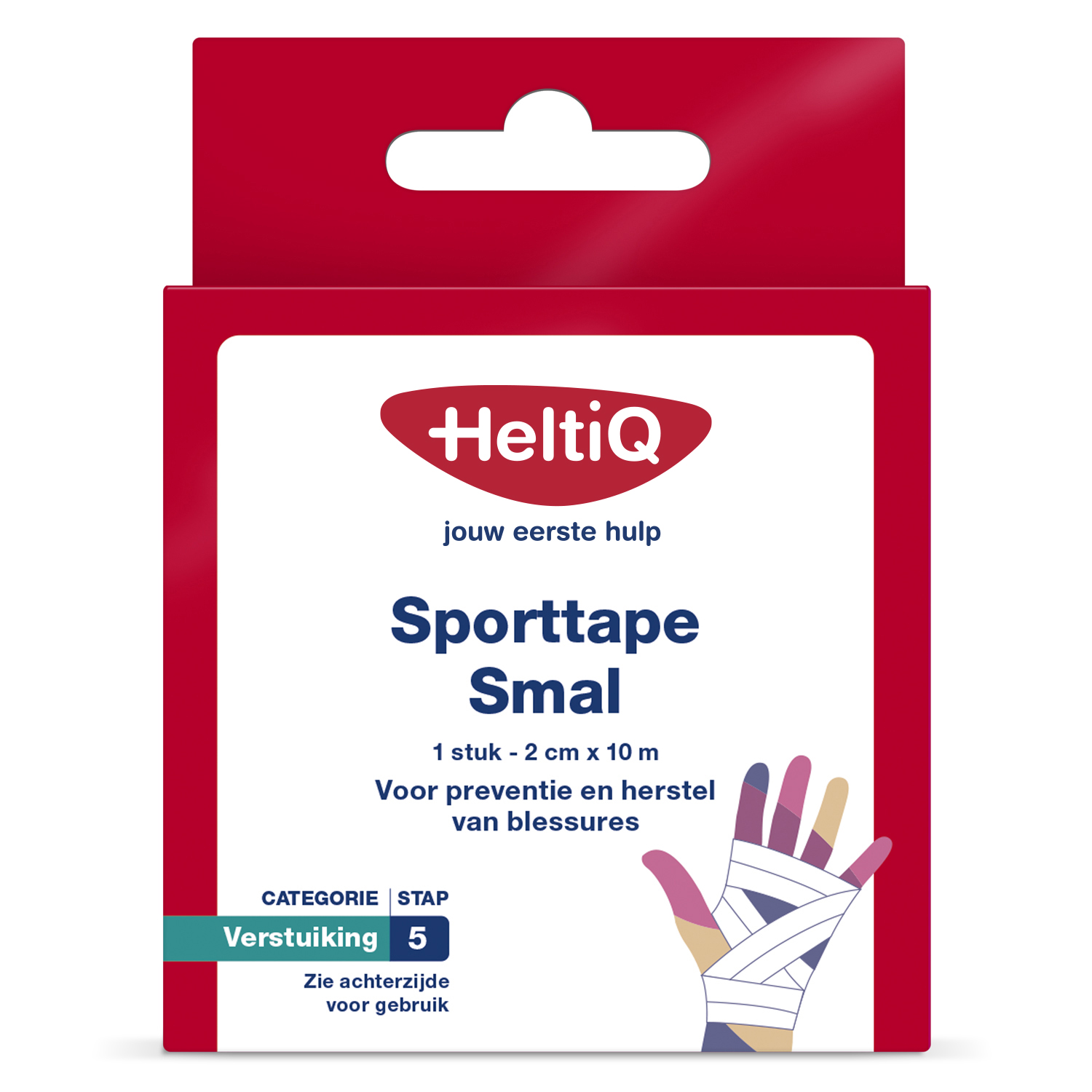HeltiQ Sporttape Small 2cmx10m
