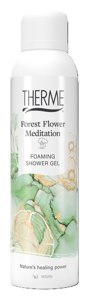 Therme Forest Flower Mediation Foaming Shower Gel