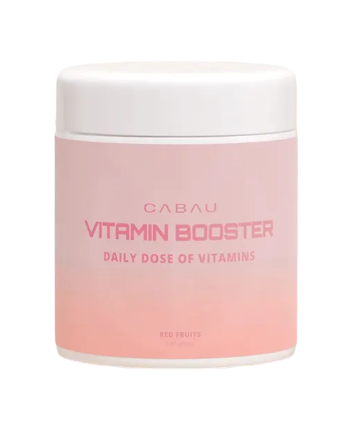 Cabau Vitamine Booster Red Fruit Poeder