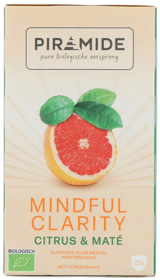 Piramide Mindful Clarity Citrus & Mate Thee