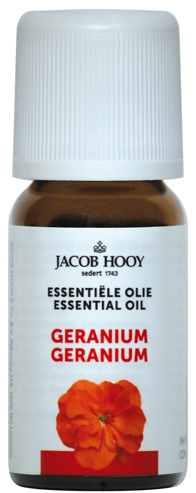 Jacob Hooy Essentiële Olie Geranium 10ML
