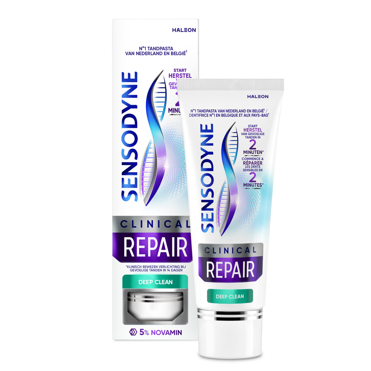 Sensodyne Clinical Repair Deep Clean Tandpasta