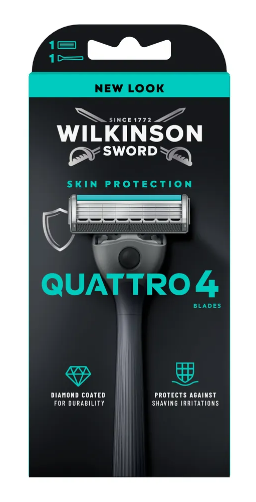 Wilkinson Quattro Essential 4 Blades Scheerapparaat
