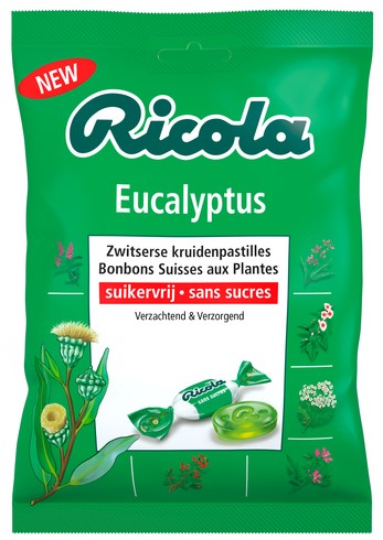 Ricola Eucalyptus Suikervrij