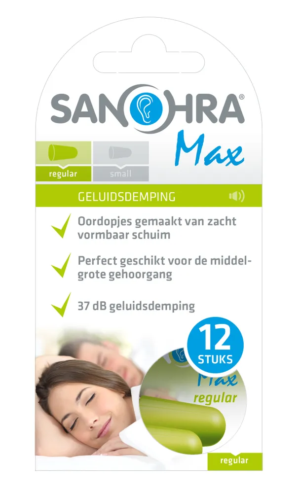 Sanohra Oordopjes Foam Max Regular