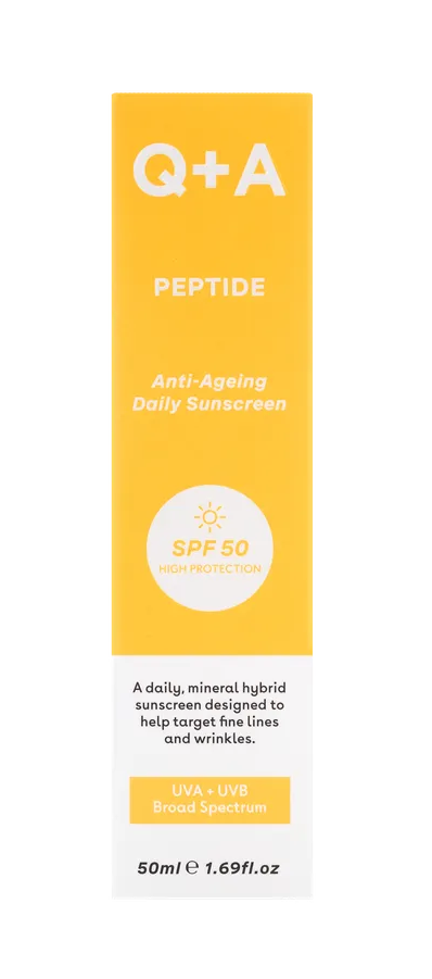 Q+A Zonnebrandcrème Peptide SPF 50