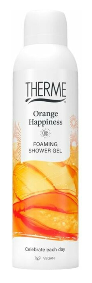 Therme Orange Happiness Foaming Shower Gel