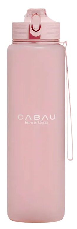 Cabau Drink To Bloom Waterfles Soft Pink