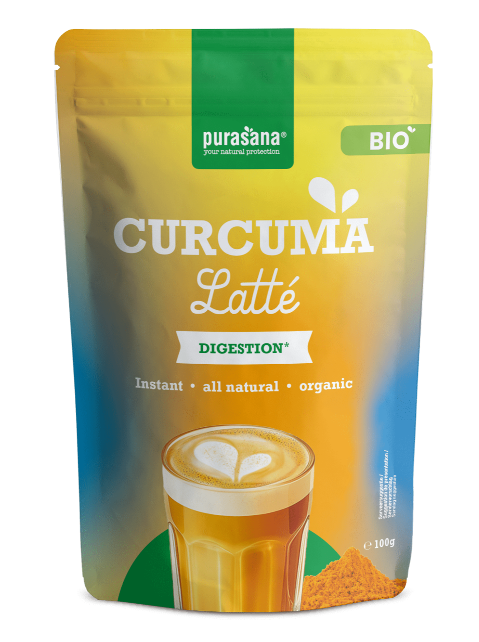 Purasana Curcuma Latté Poeder