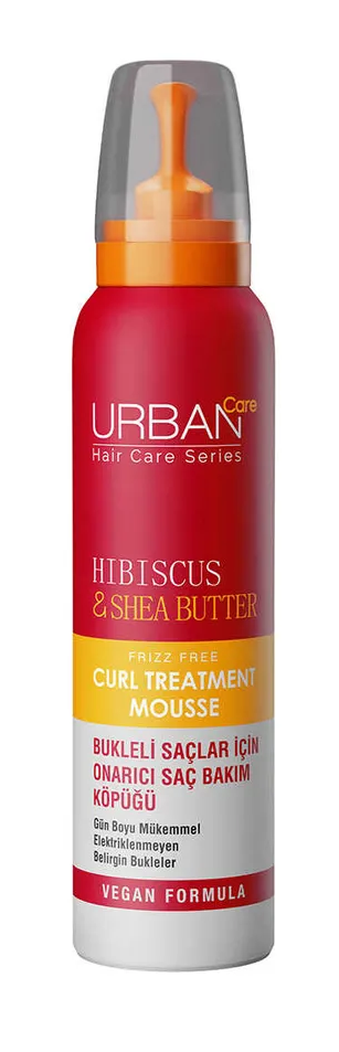 Urban Care Hibiscus & Shea Butter Curl Treatment Mousse