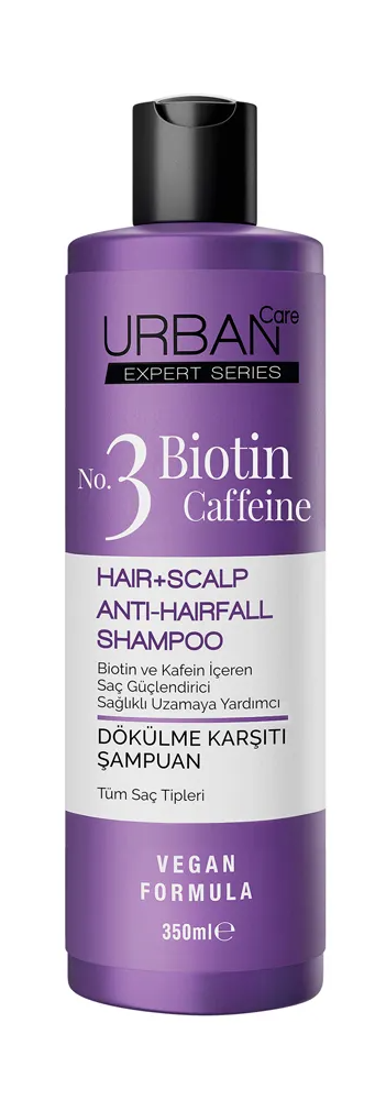 Urban Care No.3 Biotin Caffeine Hair+Scalp Anti-Hairfall Shampoo