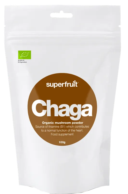 Superfruit Chaga Paddenstoelen Poeder