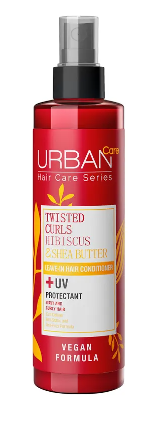 Urban Care Twisted Curls Hibiscus & Shea Butter Leave-In Hair Conditioner