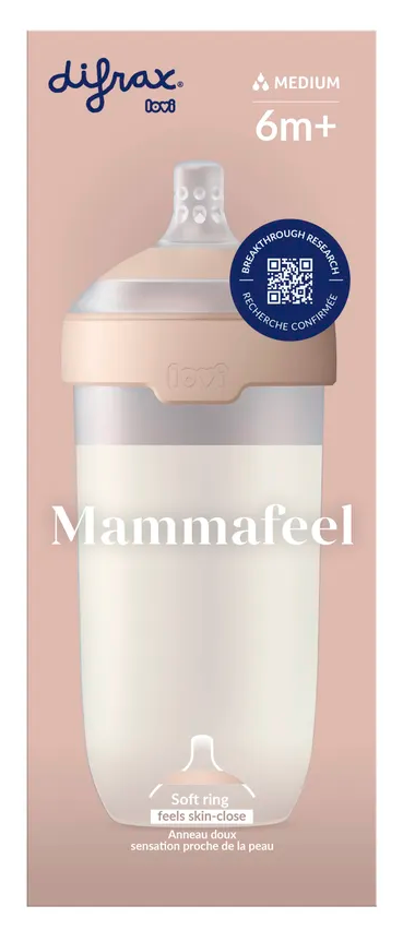 Difrax Lovi Mammafeel Babyfles 330ml