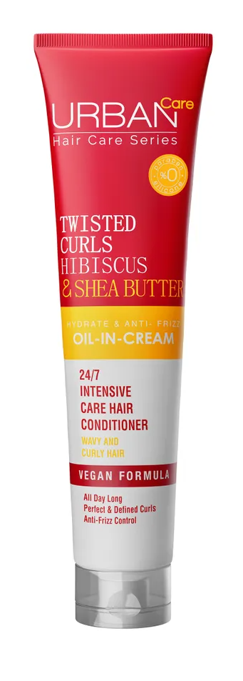 Urban Care Twisted Curls Hibiscus & Shea Butter Oil-In-Cream