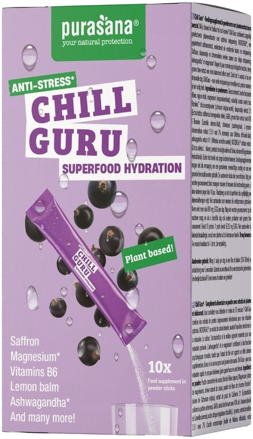 Purasana Chill Guru Hydration Superfood Poeder
