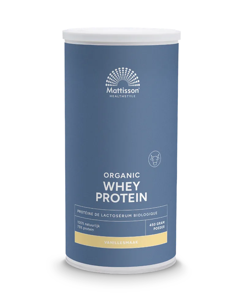 Mattisson HealthStyle Biologische Wei Proteïne Vanille