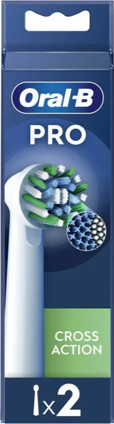 Oral-B Pro Opzetborstels Cross Action Wit