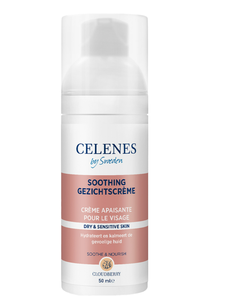 Celenes by Sweden Cloudberry Relaxing Gezichtscrème - Droge/Gevoelige Huid